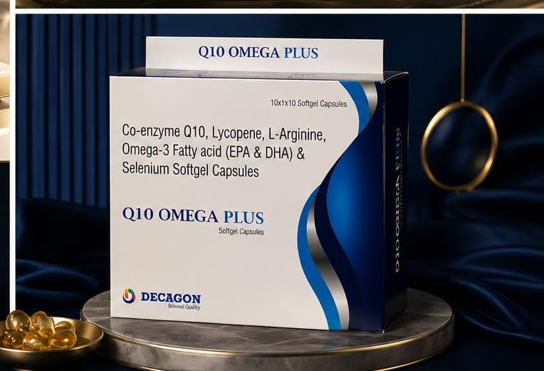Q10 OMEGA PLUS packaging